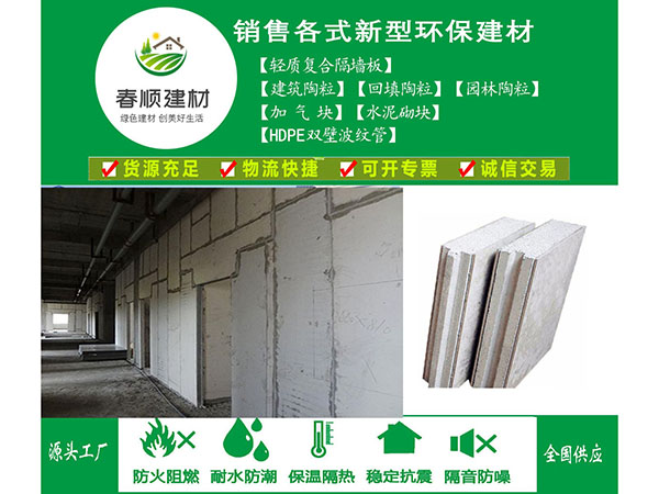 GRC板，ALC板與輕質(zhì)復(fù)合隔墻板批發(fā)